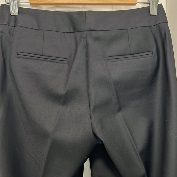 J. Crew suiting collection, black, size 0 “Favorite Fit” pants - Picture 5 of 12
